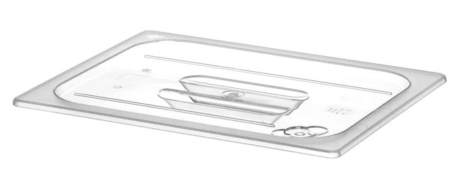 HENDI Gastronorm-Deckel – GN 1 / 2 – Transparent – 265 × 325 mm – Produktansicht
