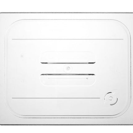 HENDI Gastronorm-Deckel – GN 1 / 2 – Transparent – 265 × 325 mm – weitere Produktansicht