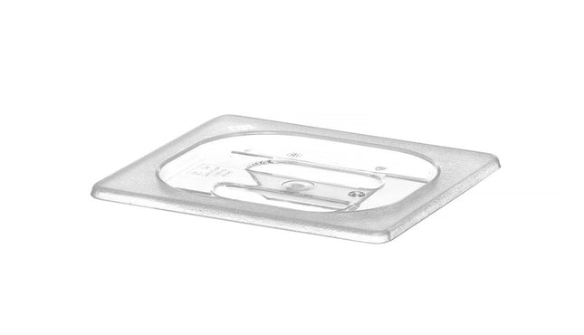 HENDI Gastronorm-Deckel – GN 1 / 6 – Transparent – 176 × 162 mm – Produktansicht