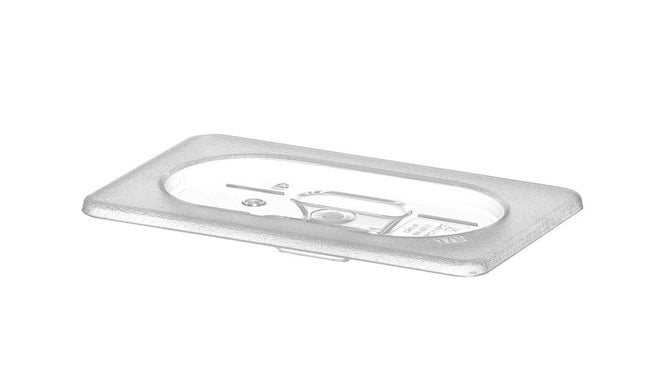 HENDI Gastronorm-Deckel – GN 1 / 9 – Transparent – 176 × 108 mm – Produktansicht