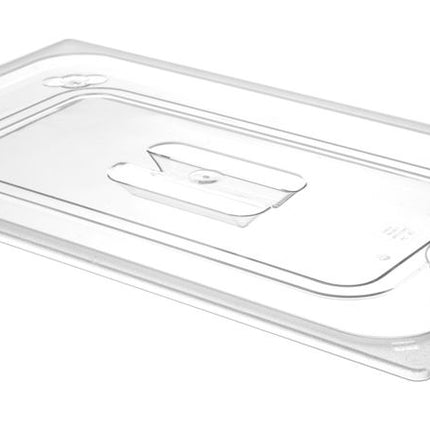 HENDI Gastronorm-Deckel mit Sous-Vide-Stab-Aussparung – GN 1 / 1 – Transparent – 530 × 325 mm – weitere Produktansicht