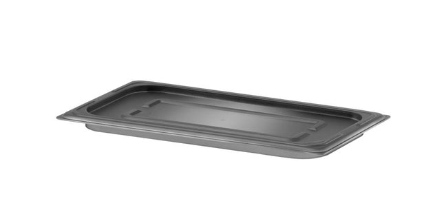 HENDI Deckel für GN-Behälter – Kitchen Line – GN 1/3 – Schwarz – 325 × 175 mm  – Produktansicht