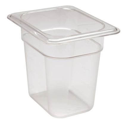 Cambro Camwear® Polycarbonat Gastronorm GN-Behälter GN1/8-150mm, Durchsichtig - 86CW135