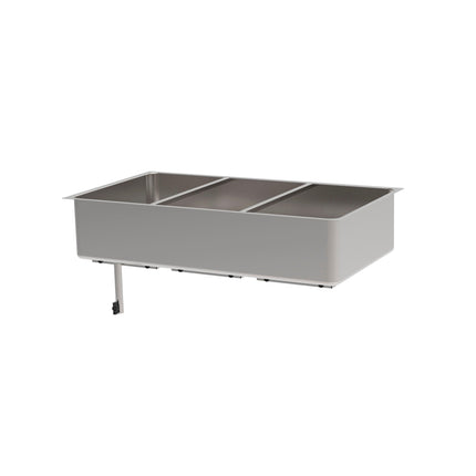 Rieber Warmhaltewanne z.Einschweiß. BM-311-3/1W – Perspektivansicht