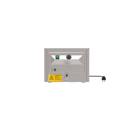 Rieber Tisch-Bain-Marie 1x1/1 m. Ablasshahn – Frontansicht