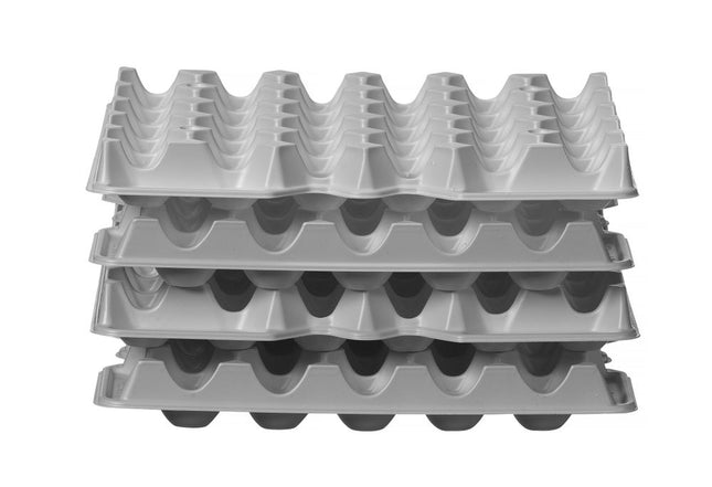 HENDI Set aus 4 Eierbehältereinsätzen für OVOBOX 120 – Rechteckig – 291 × 288 × H 41 mm – Produktansicht
