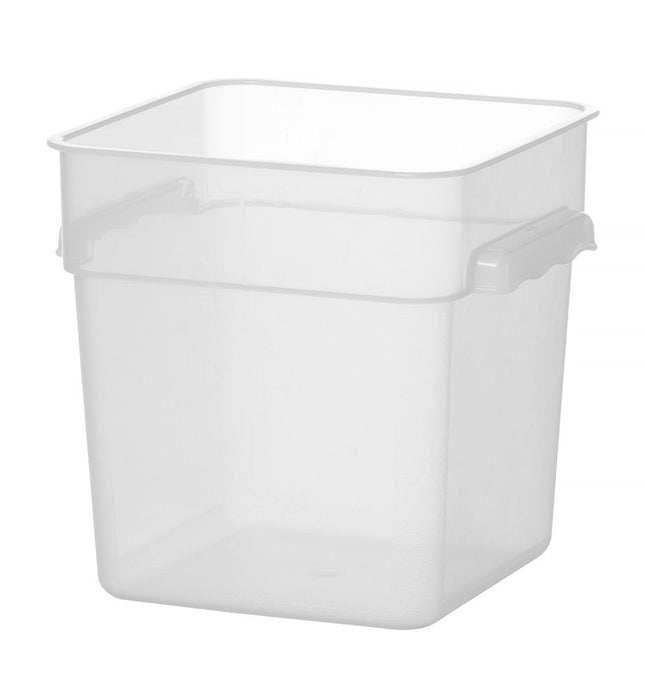 HENDI Lebensmittelbehälter mit Skala – 7 – 6 l – 235 × 235 × H 230 mm – Produktansicht