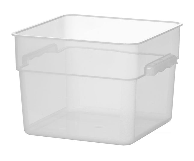HENDI Lebensmittelbehälter mit Skala – 11 – 4 l – 290 × 290 × H 210 mm – Produktansicht