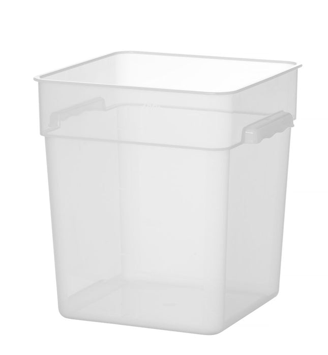 HENDI Lebensmittelbehälter mit Skala – 17 – 2 l – 290 × 290 × H 320 mm – Produktansicht