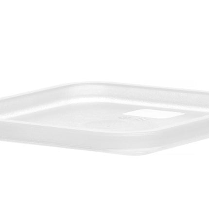 HENDI Deckel für Lebensmittelbehälter – Transparent – 190 × 190 mm – Produktansicht