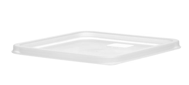HENDI Deckel für Lebensmittelbehälter – Transparent – 235 × 235 mm – Produktansicht