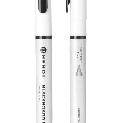 HENDI Horeca Marker – Weiß – Ø 10 × H 125 mm – 2 Stück  – Produktansicht