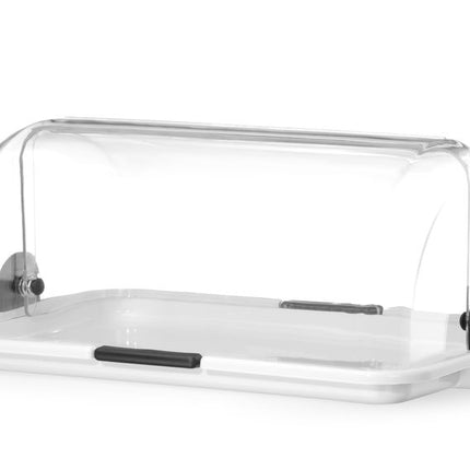 HENDI Rolltop-Display – Weiß – 465 × 315 × 195 mm – Rechteckig – weitere Produktansicht