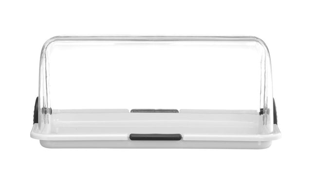 HENDI Rolltop-Display – Weiß – 465 × 315 × 195 mm – Rechteckig – Produktansicht