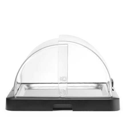 HENDI Rolltop Kühldisplay Duo UNIQ – designed by Robert Bronwasser – Einzel – Schwarz – 460 × 355 × 220 mm – Rechteckig – weitere Produktansicht