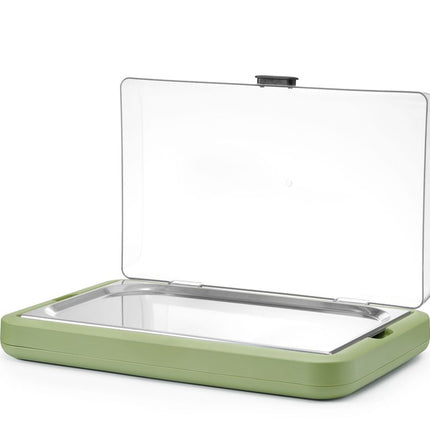 HENDI Kühldisplay UNIQ – designed by Robert Bronwasser – GN 1 / 1 – Grün – 593 × 389 × 147 mm – Rechteckig – weitere Produktansicht