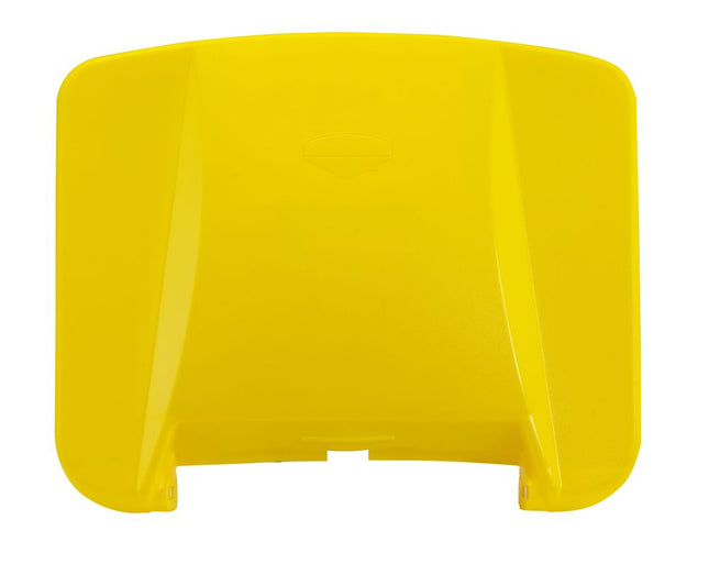 HENDI Deckel für Abfallbehälter – Gelb – 505 × 415 mm – Produktansicht