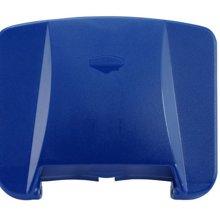 HENDI Deckel für Abfallbehälter – Blau – 505 × 415 mm – Produktansicht
