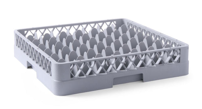 HENDI Gläserkorb für Geschirrspüler – 49 Fächer – 500 × 500 × 104 mm – Produktansicht