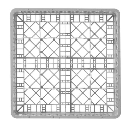 HENDI Gläserkorb für Geschirrspüler – 16 Fächer – 500 × 500 × 104 mm – weitere Produktansicht