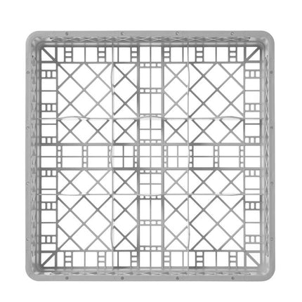 HENDI Gläserkorb für Geschirrspüler – 9 Fächer – 500 × 500 × 104 mm – weitere Produktansicht