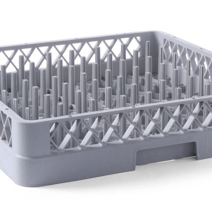 HENDI Geschirrspülkorb für Teller – 500 × 500 × 100 mm – Produktansicht