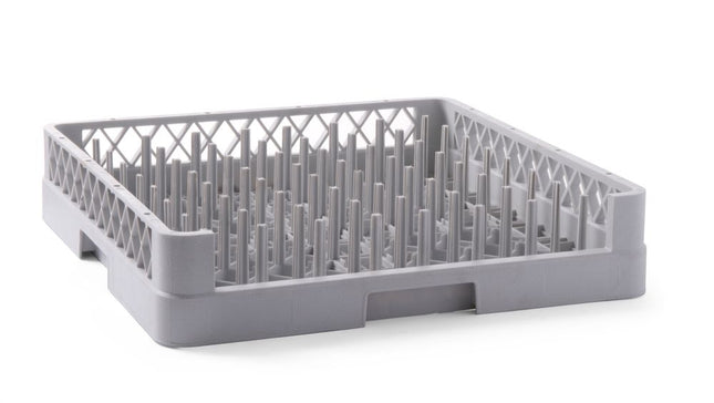 HENDI Geschirrspülkorb für Tabletts – 500 × 500 × 100 mm – Produktansicht