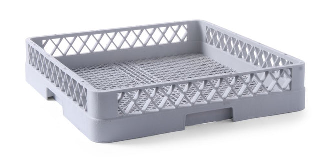HENDI Geschirrspülkorb für Besteck – 500 × 500 × 100 mm – Produktansicht