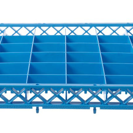 HENDI Aufsatz für Geschirrspülkorb – 36 Fächer 73 × 73 mm – 500 × 500 × 45 mm – Produktansicht