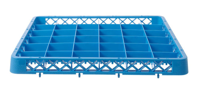 HENDI Aufsatz für Geschirrspülkorb – 36 Fächer 73 × 73 mm – 500 × 500 × 45 mm – Produktansicht