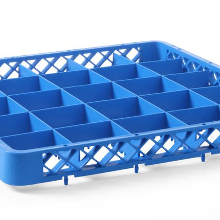 HENDI Aufsatz für Geschirrspülkorb – 25 Fächer 88 × 88 mm – 500 × 500 × 45 mm – weitere Produktansicht