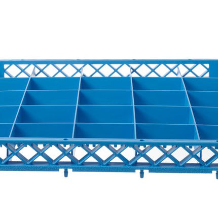 HENDI Aufsatz für Geschirrspülkorb – 25 Fächer 88 × 88 mm – 500 × 500 × 45 mm – Produktansicht
