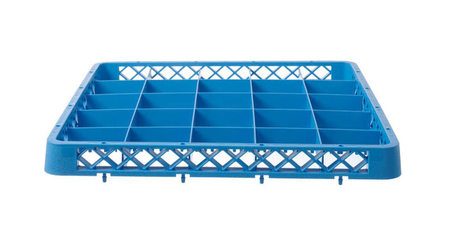 HENDI Aufsatz für Geschirrspülkorb – 25 Fächer 88 × 88 mm – 500 × 500 × 45 mm – Produktansicht