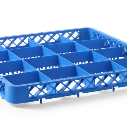 HENDI Aufsatz für Geschirrspülkorb – 16 Fächer 112 × 112 mm – 500 × 500 × 45 mm – weitere Produktansicht