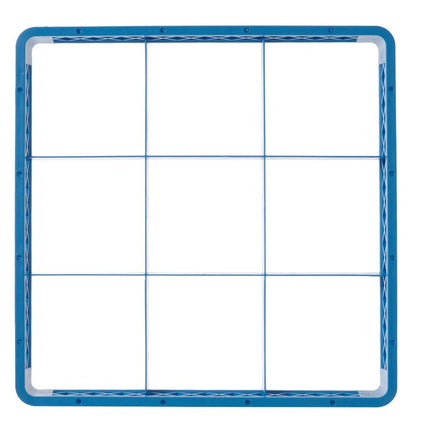 HENDI Aufsatz für Geschirrspülkorb – 9 Fächer 150 × 150 mm – 500 × 500 × 45 mm – weitere Produktansicht