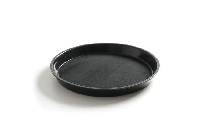 HENDI Serviertablett rund mit hohem Rand – Ø 360 × H 39 mm – Produktansicht