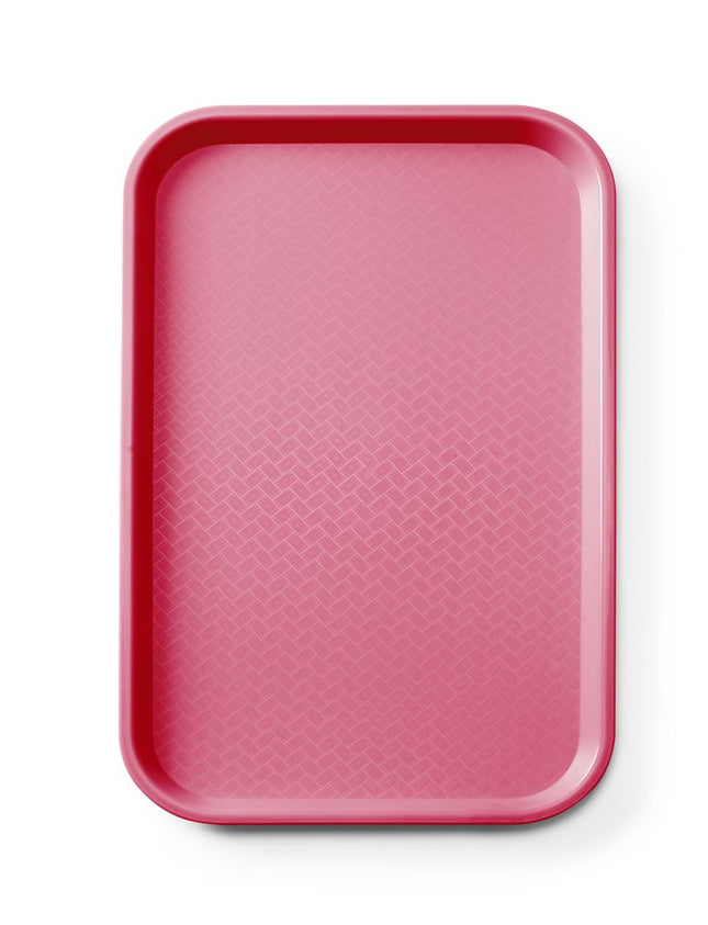 AmerBox Fast-Food-Tablett GN 1 / 1 Polypropylen – Rechteckig – Rot – 530 × 325 × H 20 mm – Produktansicht