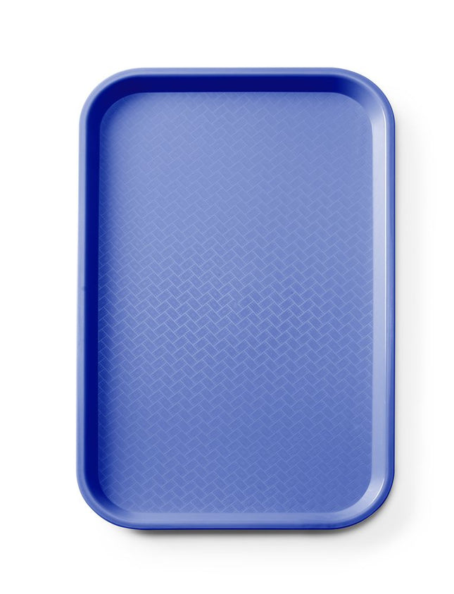 AmerBox Fast-Food-Tablett GN 1 / 1 Polypropylen – Rechteckig – Blau – 530 × 325 × H 20 mm – Produktansicht