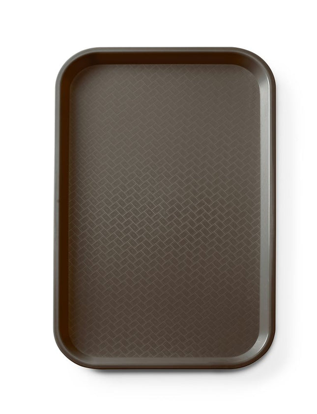 AmerBox Fast-Food-Tablett GN 1 / 1 Polypropylen – Rechteckig – Braun – 530 × 325 × H 20 mm – Produktansicht