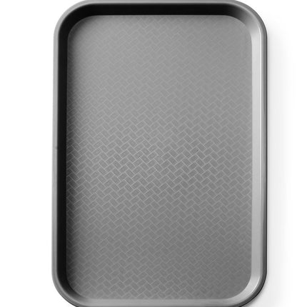 AmerBox Fast-Food-Tablett GN 1 / 1 Polypropylen – Rechteckig – Schwarz – 530 × 325 × H 20 mm – Produktansicht
