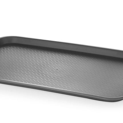 AmerBox Fast-Food-Tablett GN 1 / 1 Polypropylen – Rechteckig – Schwarz – 530 × 325 × H 20 mm – Weitere Produktansicht