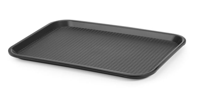 AmerBox Serviertablett – Schwarz – 305 × 415 × 20 mm – Produktansicht