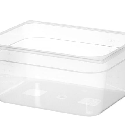 HENDI Gastronorm-Behälter 1 / 2 – Profi Line – GN 1 / 2 – 8 l – Transparent – 325 × 265 × 150 mm – weitere Produktansicht
