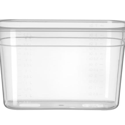 HENDI Gastronorm-Behälter 1 / 3 – Profi Line – GN 1 / 3 – 6.5 l – Transparent – 325 × 176 × 200 mm – Produktansicht