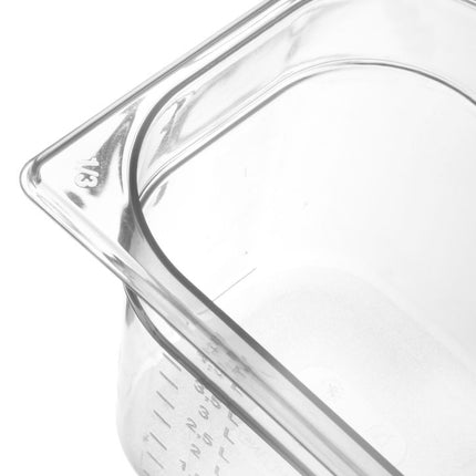 HENDI Gastronorm-Behälter 1 / 3 – Profi Line – GN 1 / 3 – 5 l – Transparent – 325 × 176 × 150 mm – weitere Produktansicht