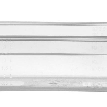 HENDI Gastronorm-Behälter 1 / 3 – Profi Line – GN 1 / 3 – 3.5 l – Transparent – 325 × 176 × 100 mm – Produktansicht