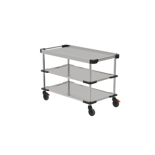 Rieber servo+ Servierwagen - offen 1266mm – Perspektivansicht