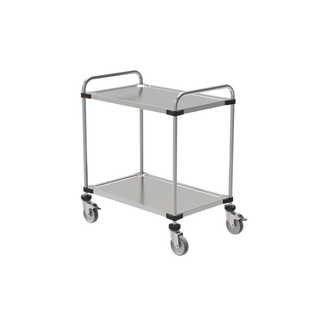 Rieber Servierwagen 850 – 2 Borde montiert – vR – Perspektivansicht