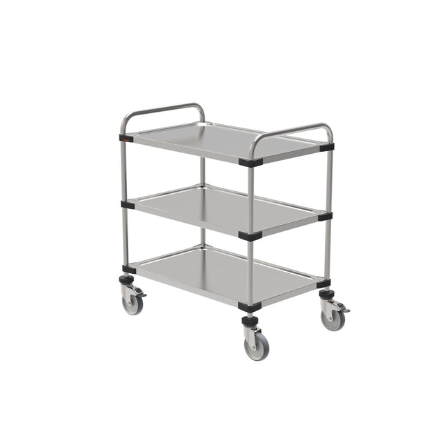 Rieber Servierwagen 850 – 3 Borde unmontiert – vR – Perspektivansicht