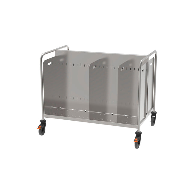 Rieber GN-Stapelwagen 2-seitig – Perspektivansicht